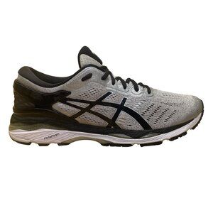 Asics Men’s Silver & Black Mesh Dynamic Duomax Gel Running Shoes Size 10